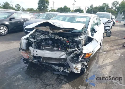 2012 Honda Civic Ex-L from USA, damaged, VIN 19XFB2F99CE047724